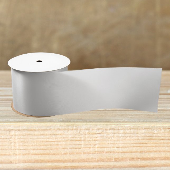 Platinum Solid Colour Satin Ribbon (Creator Uploaded)