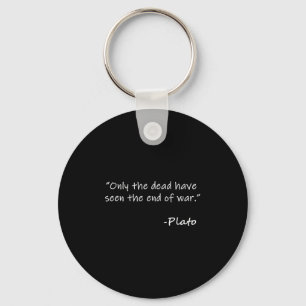 Plato & Philosophical Quotes Key Ring