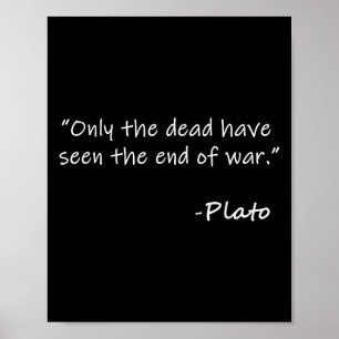 Plato & Philosophical Quotes Poster