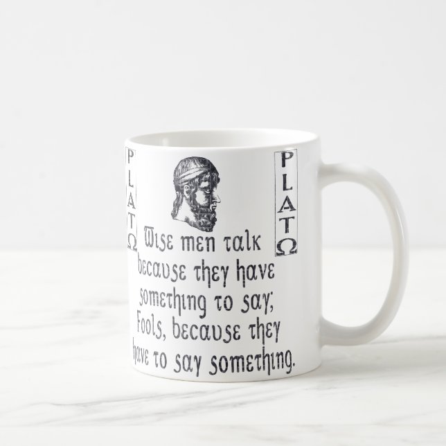 Plato Coffee Mug (Right)