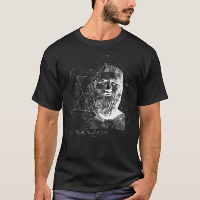 Plato Dark T-Shirt (Front)