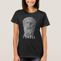 Plato Halftone Portrait
