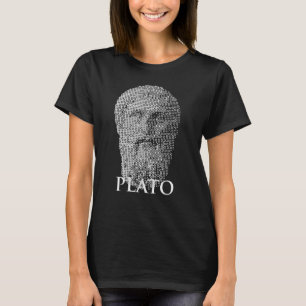 Plato Halftone Portrait T-Shirt