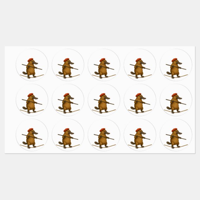 Plato platypus tightrope walker (Sheet)