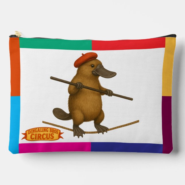 Plato platypus tightrope walker accessory pouch (Front)