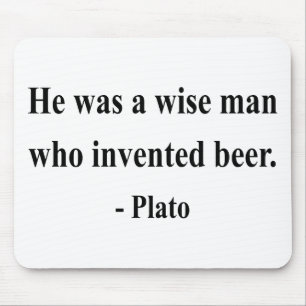 Plato Quote 3a Mouse Mat