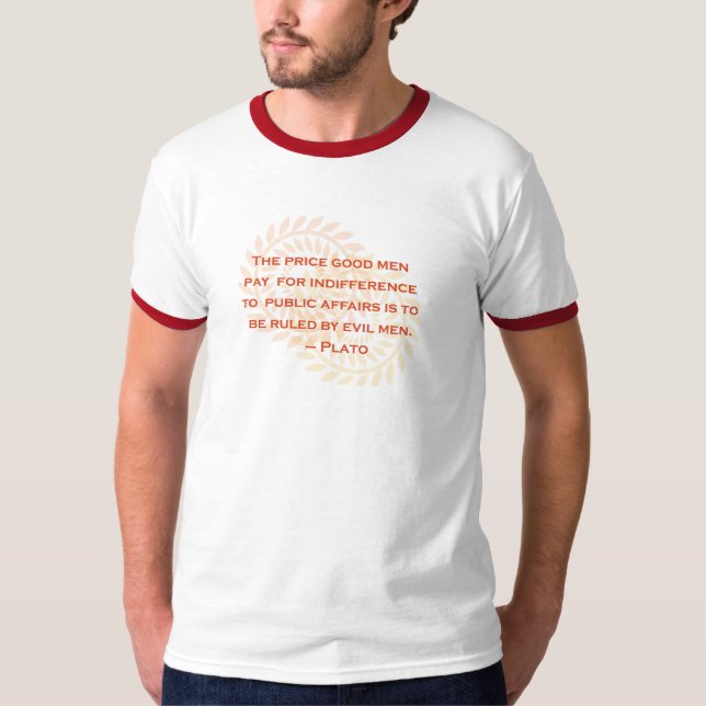 Plato Quote T-shirt (Front)