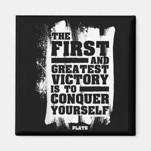 Plato Stoic Mindfulness Quote Stoicism Philosophy Magnet