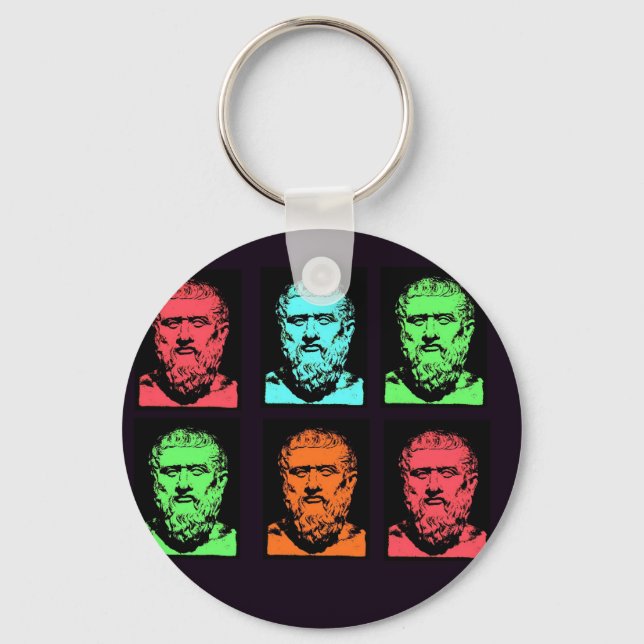 Platon Collage Key Ring (Front)