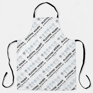 Platonic Solids As Derived From The Fruit Of Life Apron