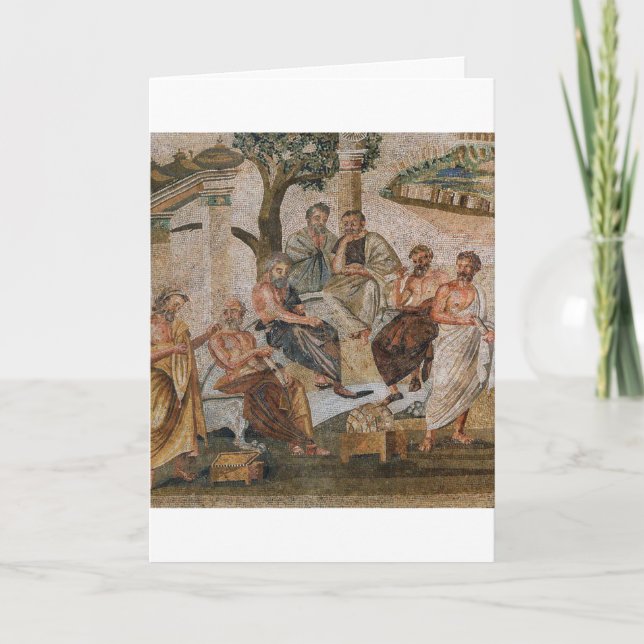 Plato's Academy Holiday Season (Revised Version) Card (Front)