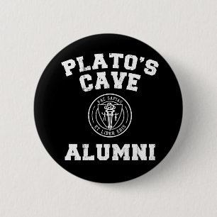 Plato's Cave Alumni Button