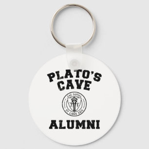 Plato's Cave Alumni Keychain