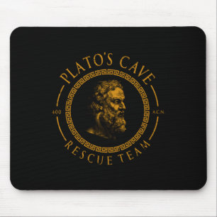 Platos Cave Rescue Team Ancient Greek Philosophy P Mouse Mat