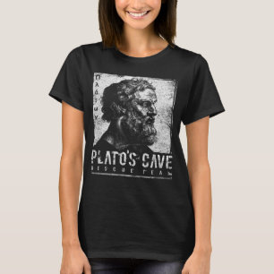 Platos Cave Rescue Team Ancient Hellenistic Philos T-Shirt