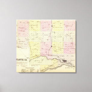 Platte County, Nebraska Canvas Print