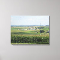 Platteville, Wisconsin Amish Farm Scenic View