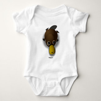 platypus baby bodysuit