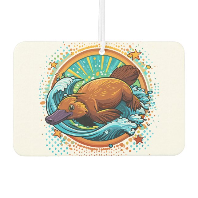 Platypus Car Air Freshener (Front)