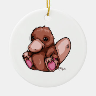 Platypus Ceramic Tree Decoration