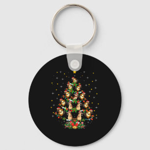 Platypus Christmas Tee Gift Santa Hat Platypus Chr Key Ring