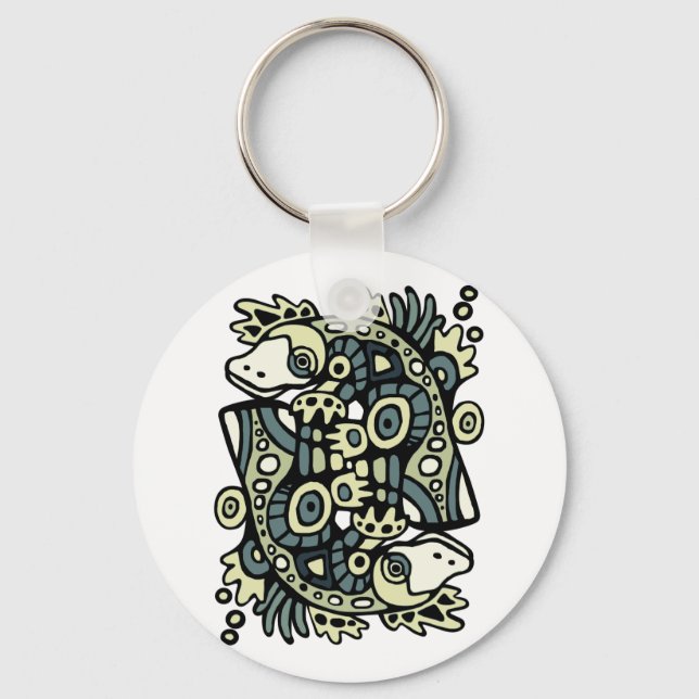 Platypus Design Key Ring (Front)