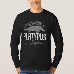 Platypus Duck Funny Australian Semiaquatic Animals T-Shirt