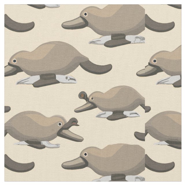 Platypus Fabric (Close Up)