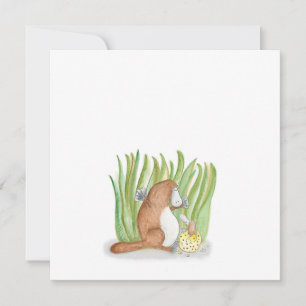Platypus flat card