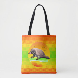 Platypus In The Land Of The Sun Tote Bag