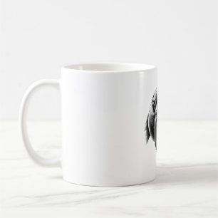 Platypus Lover T-Shirt - Realistic Black & White Coffee Mug