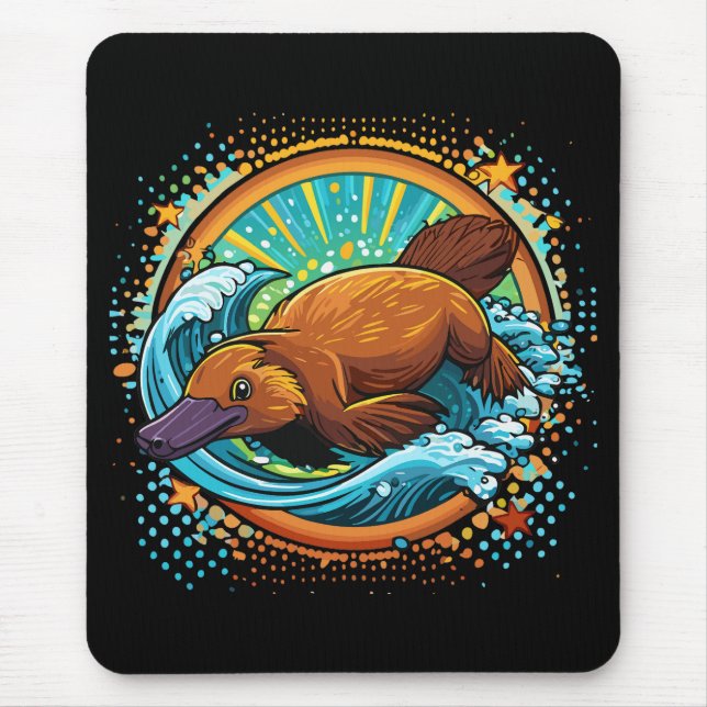 Platypus Mouse Mat (Front)