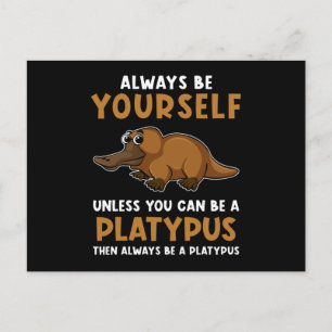 Platypus Postcard