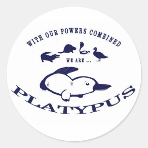 Platypus Sticker