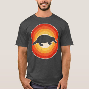 Platypus Sunset Retro for Men Women Boys Girls Kid T-Shirt