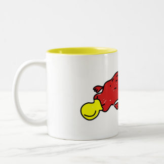 platypus Two-Tone coffee mug