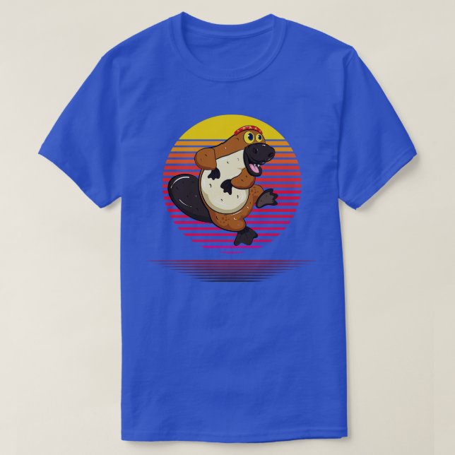 Platypus Vapour T-Shirt (Design Front)
