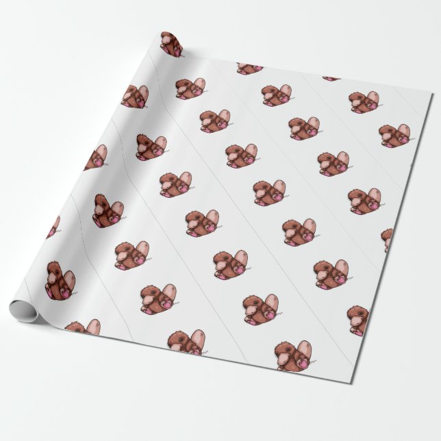 Platypus Wrapping Paper (Unrolled)