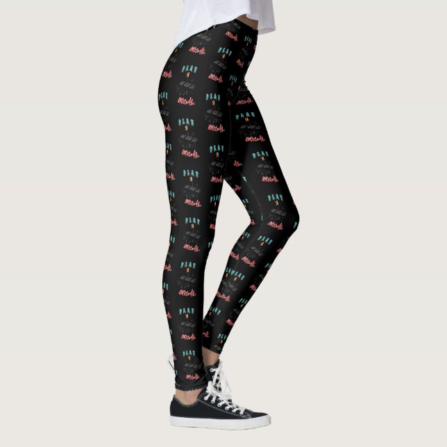 Play A Melody Boyfriend Piano Leggings (Right)