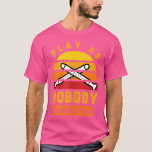 Play As Nobody Hears You Flute T-Shirt