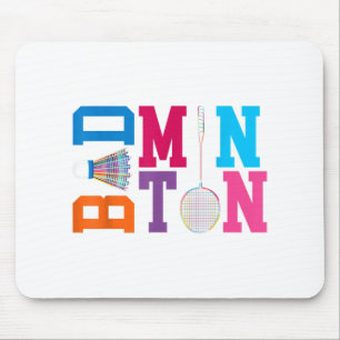 Play Badminton Forever Game Sports Badminton  Mouse Mat