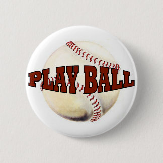PLAY BALL 1 6 CM ROUND BADGE