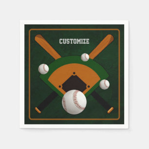 Play Ball Baseball  Napkin