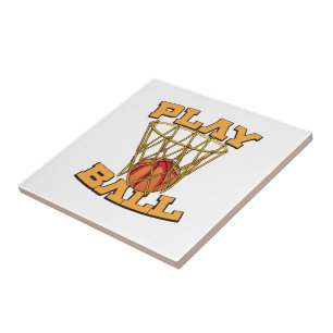 Play Ball Basketball. Tile