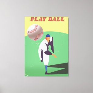 Play Ball! Canvas Print