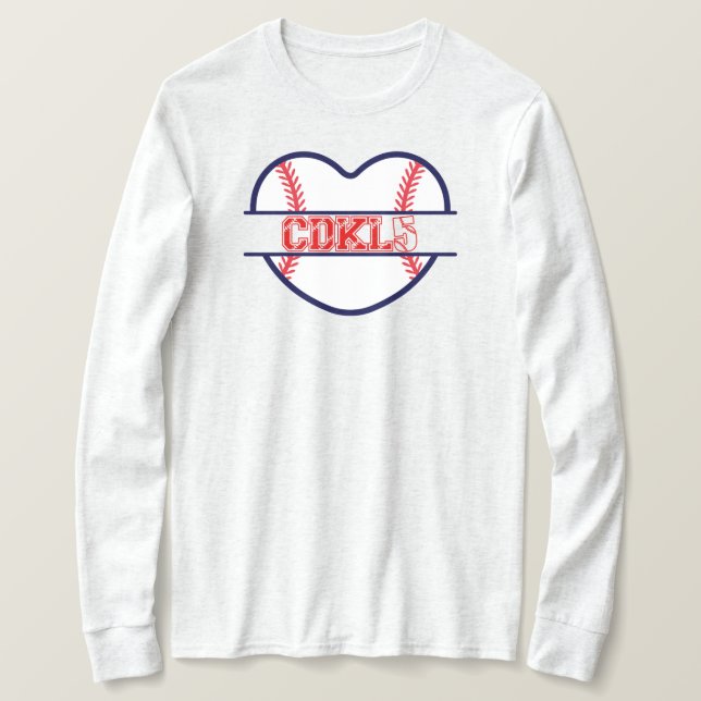 Play Ball! CDKL5 T-Shirt (Design Front)