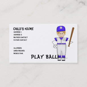 Play Ball! Mummy Cards