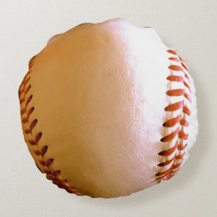 Play Ball! Round Cushion