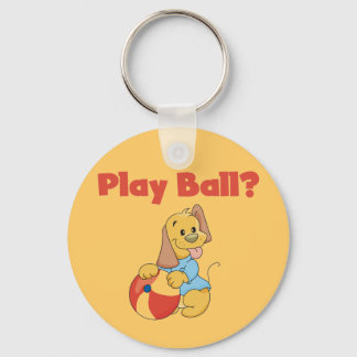 Play Ball Tshirts and Gifts Key Ring