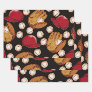 Play Ball! Wrapping Paper Sheet